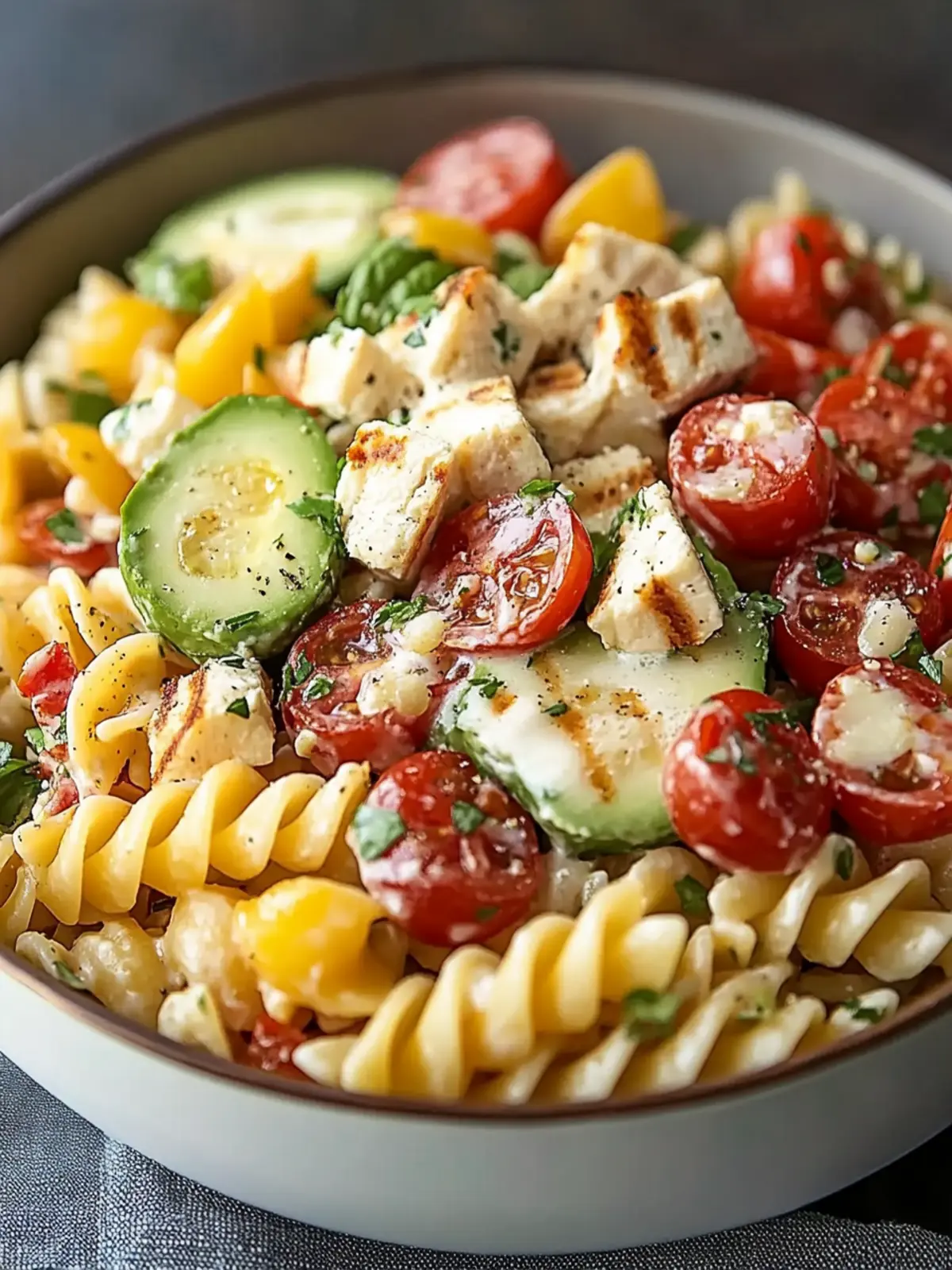 Cobb Pasta Salad