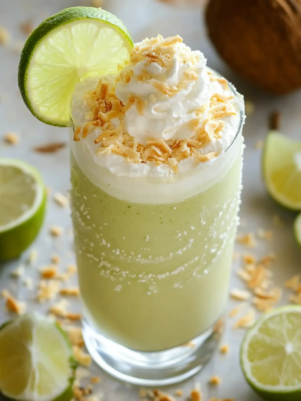 Coconut Key Lime Pie Smoothie