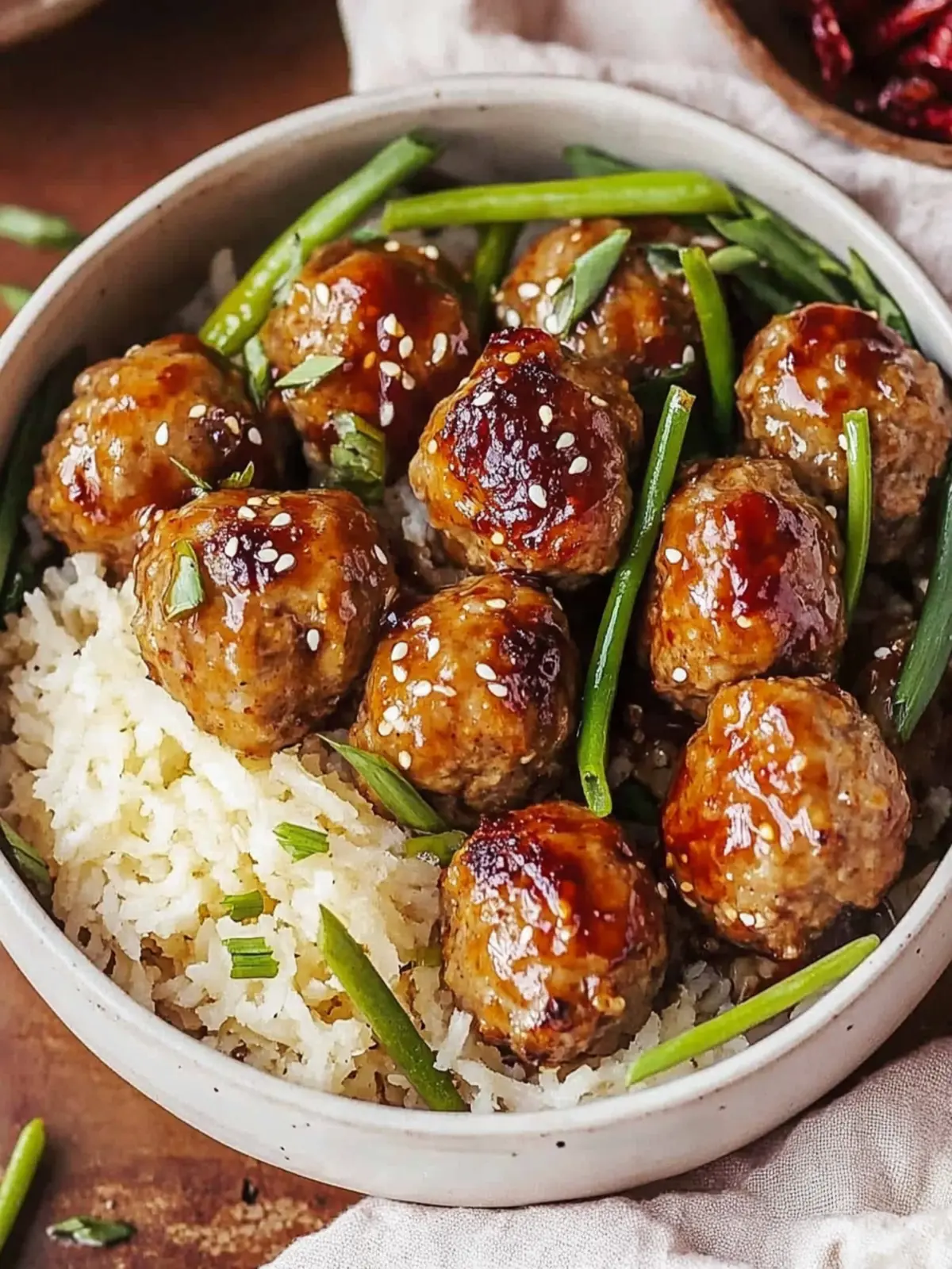 Firecracker Meatballs