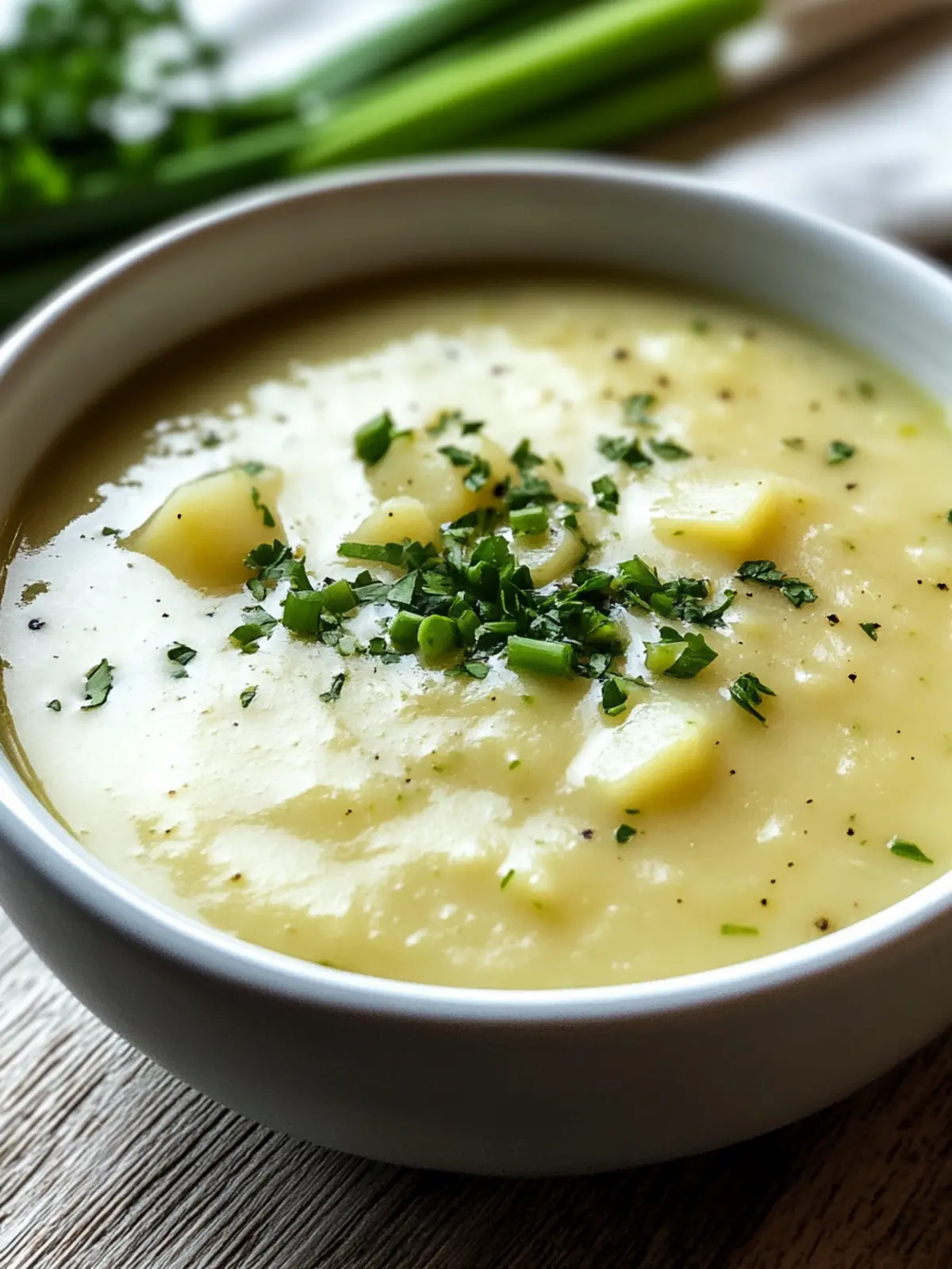 Irish Veggie & Potato Leek Soup