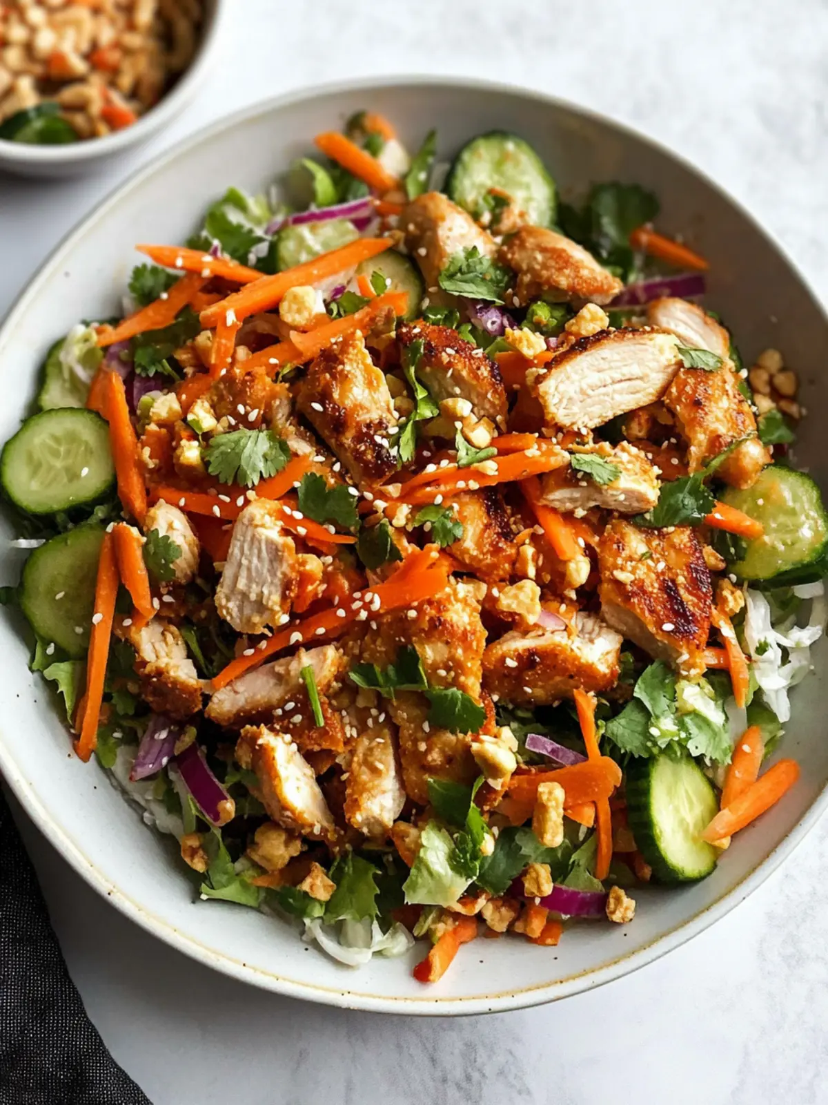 Asian Chicken Crunch Salad