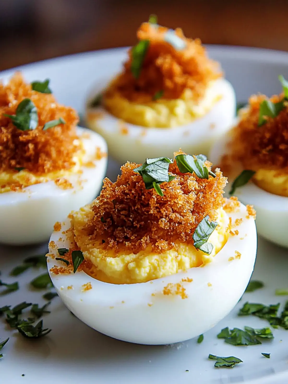 Fried Deviled Eggs
