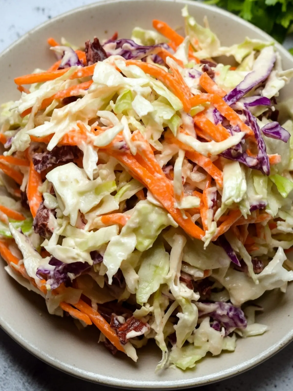 Vinegar Coleslaw