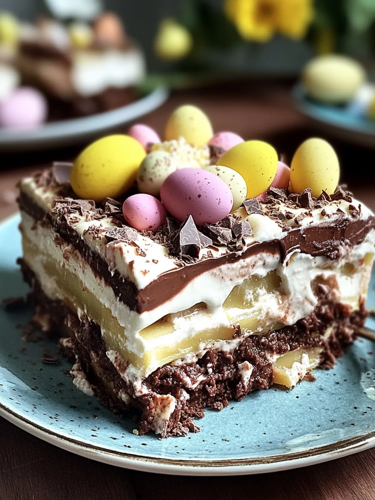 Easter Chocolate Lasagna