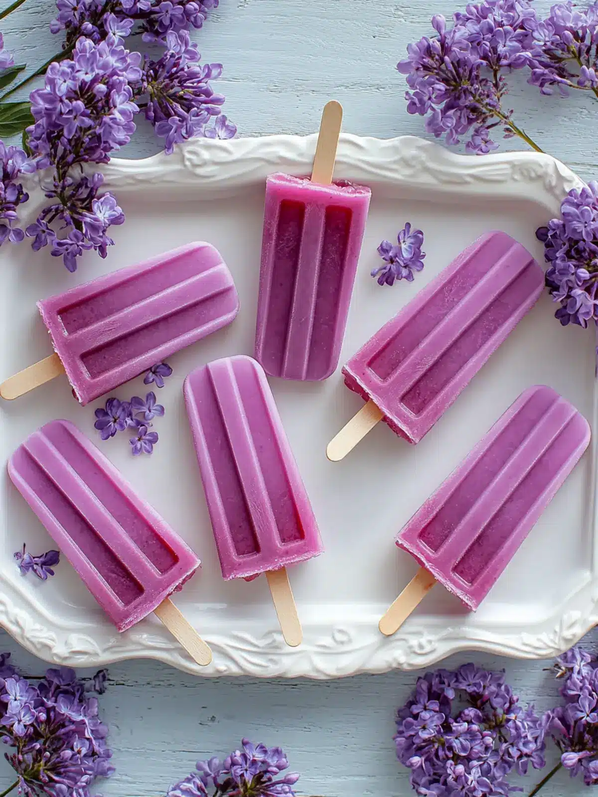 Lilac Popsicles