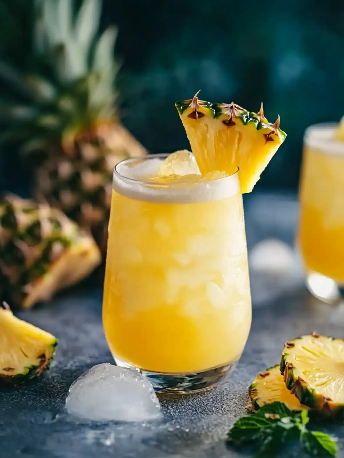 Pineapple Ginger Beer Mocktail