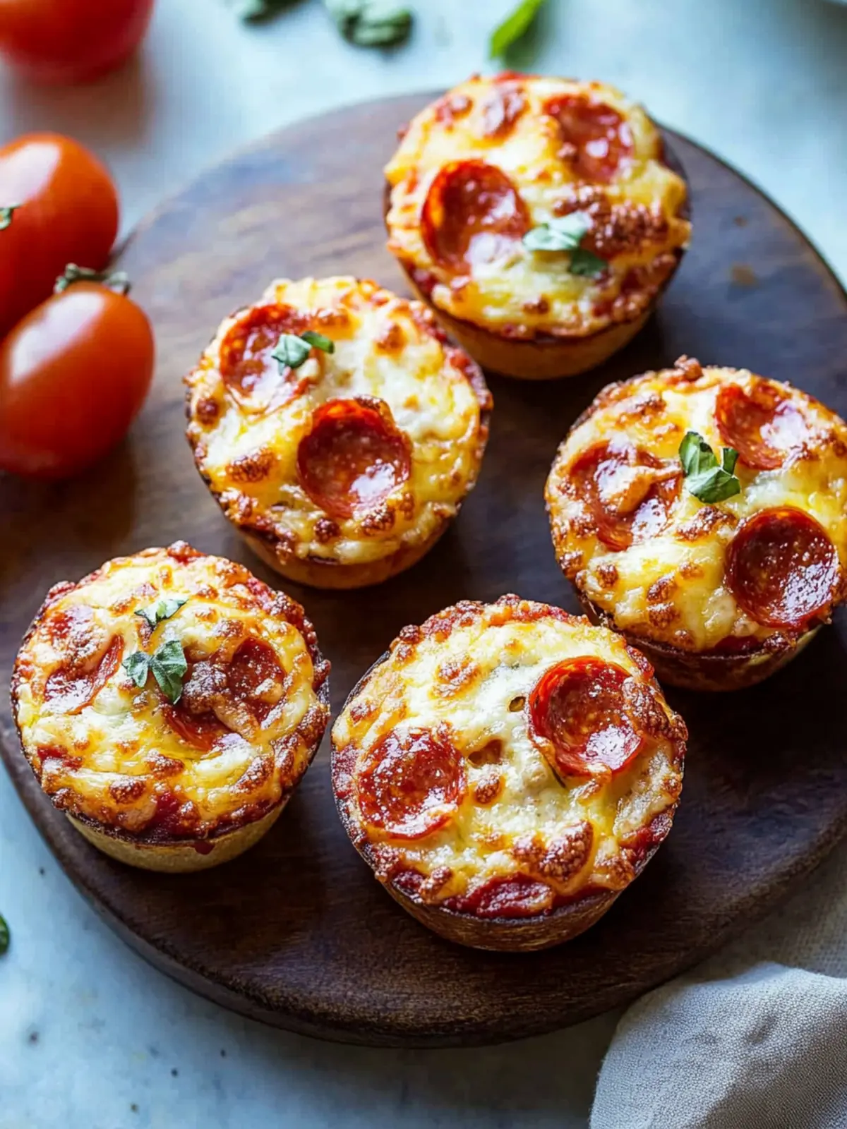 Lunchbox Pizza Muffins
