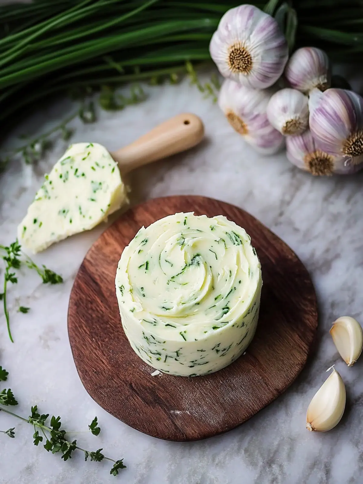 Garlic Scape Butter