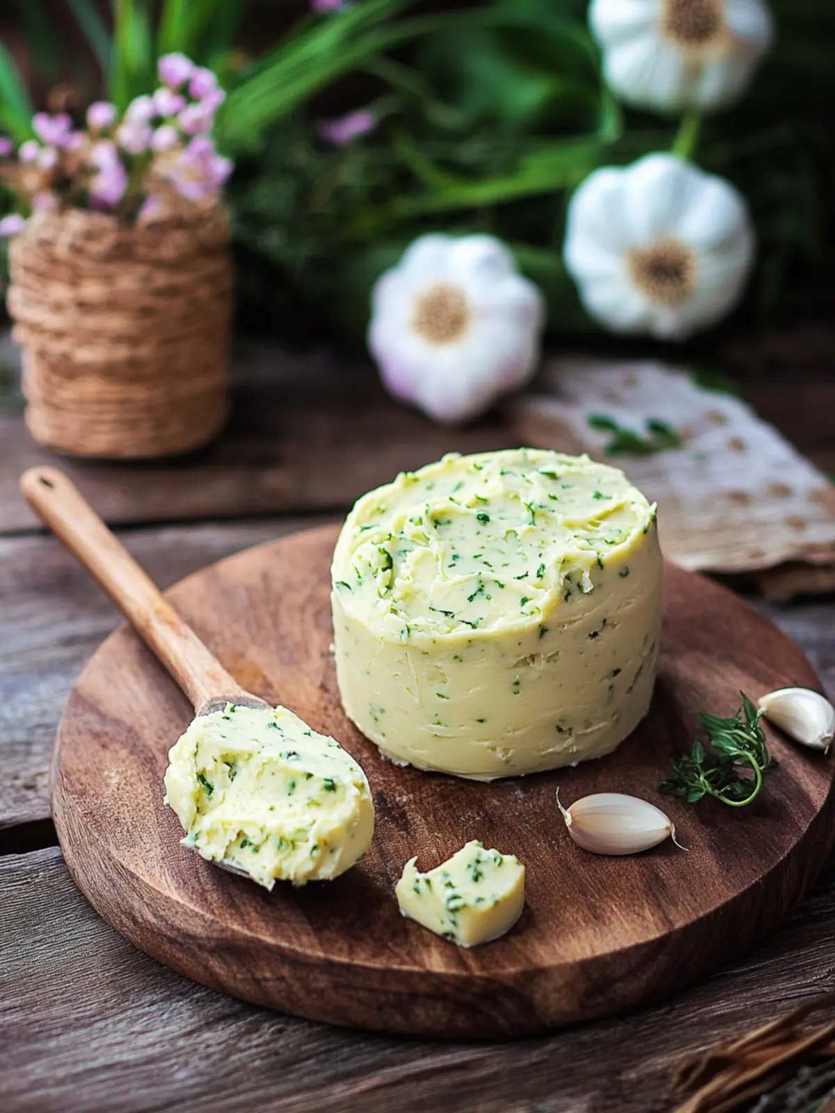 Garlic Scape Butter