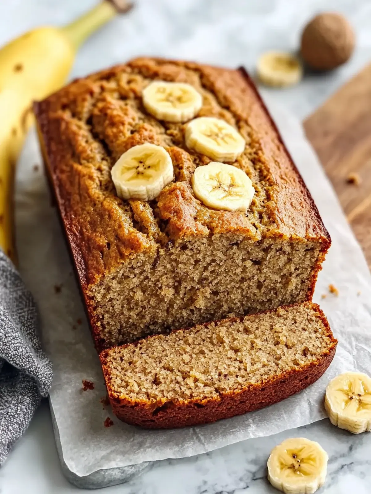Fluffy Keto Banana Bread
