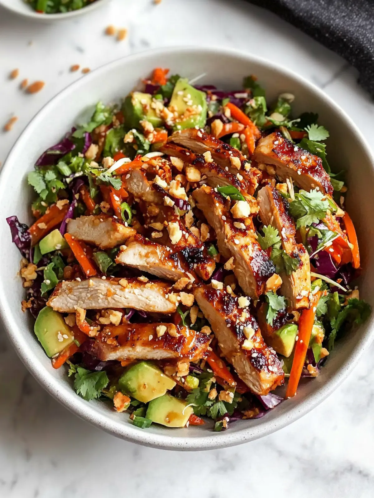 Asian Chicken Crunch Salad