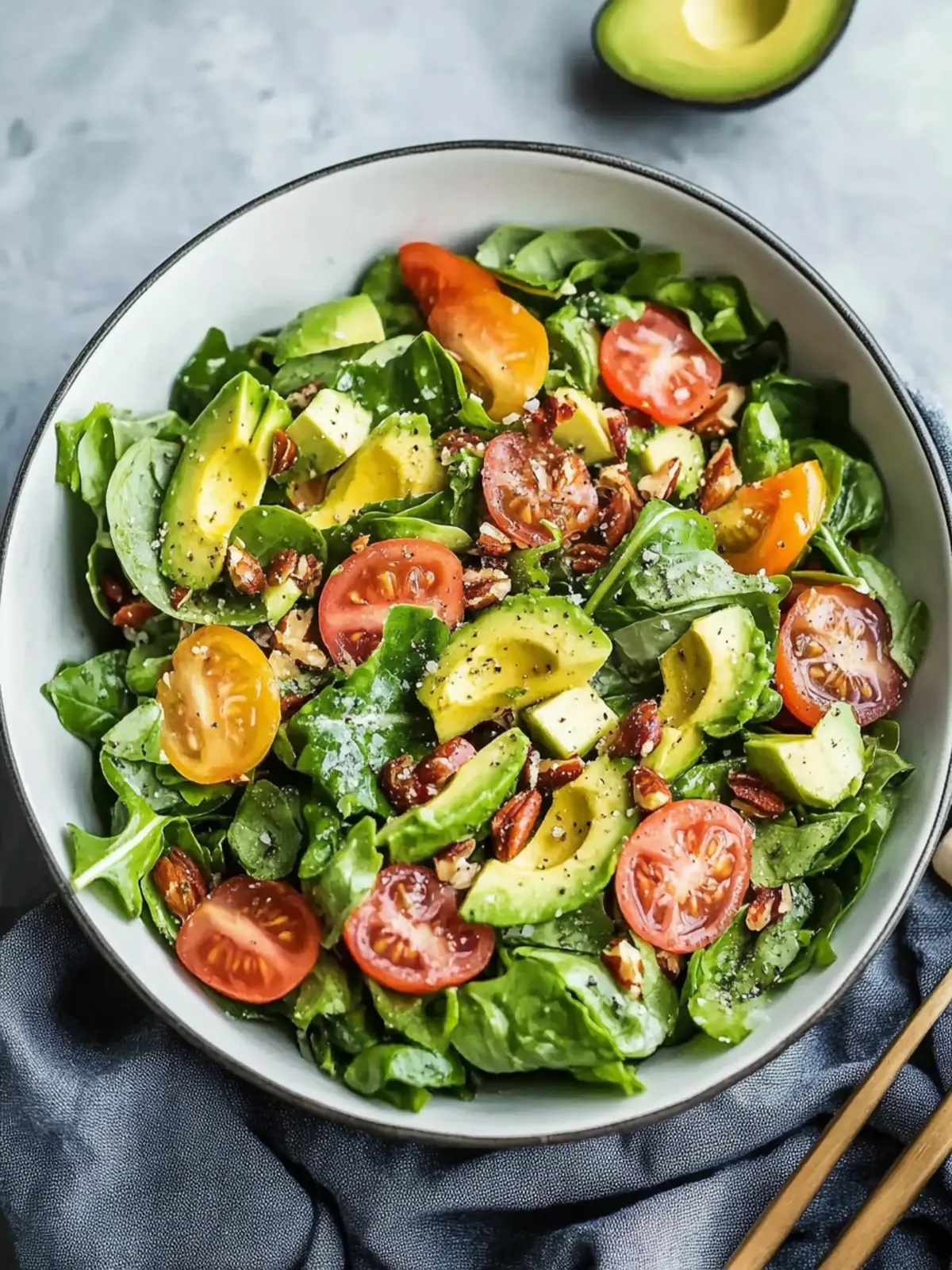 Juicy Spring Salad with Avocado