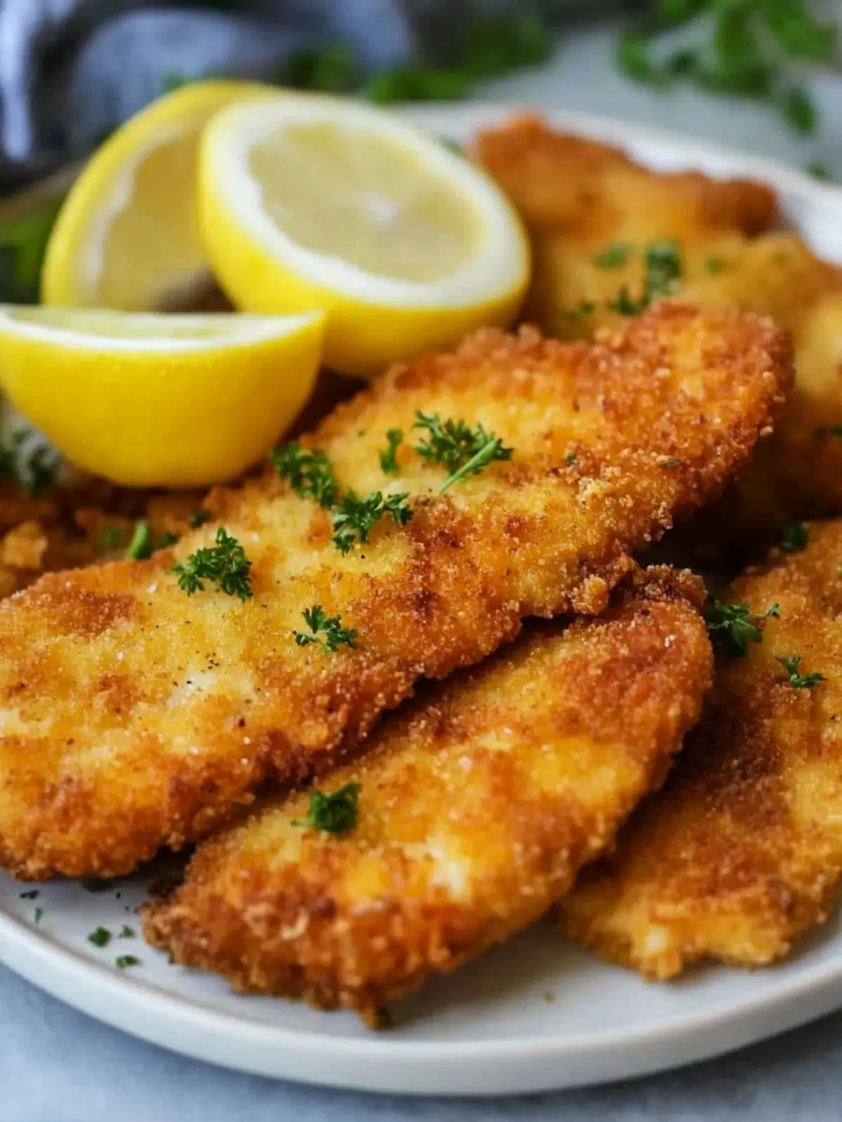 Crispy Passover Chicken Schnitzel