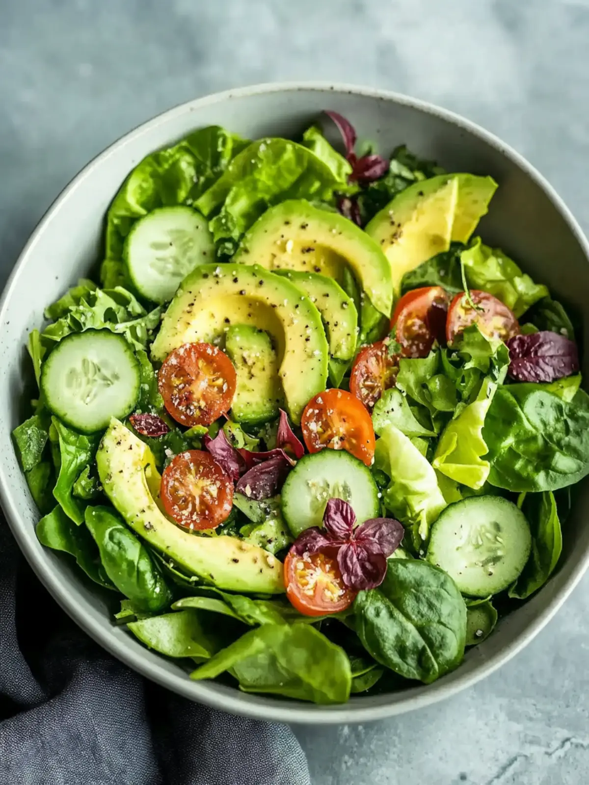Juicy Spring Salad with Avocado