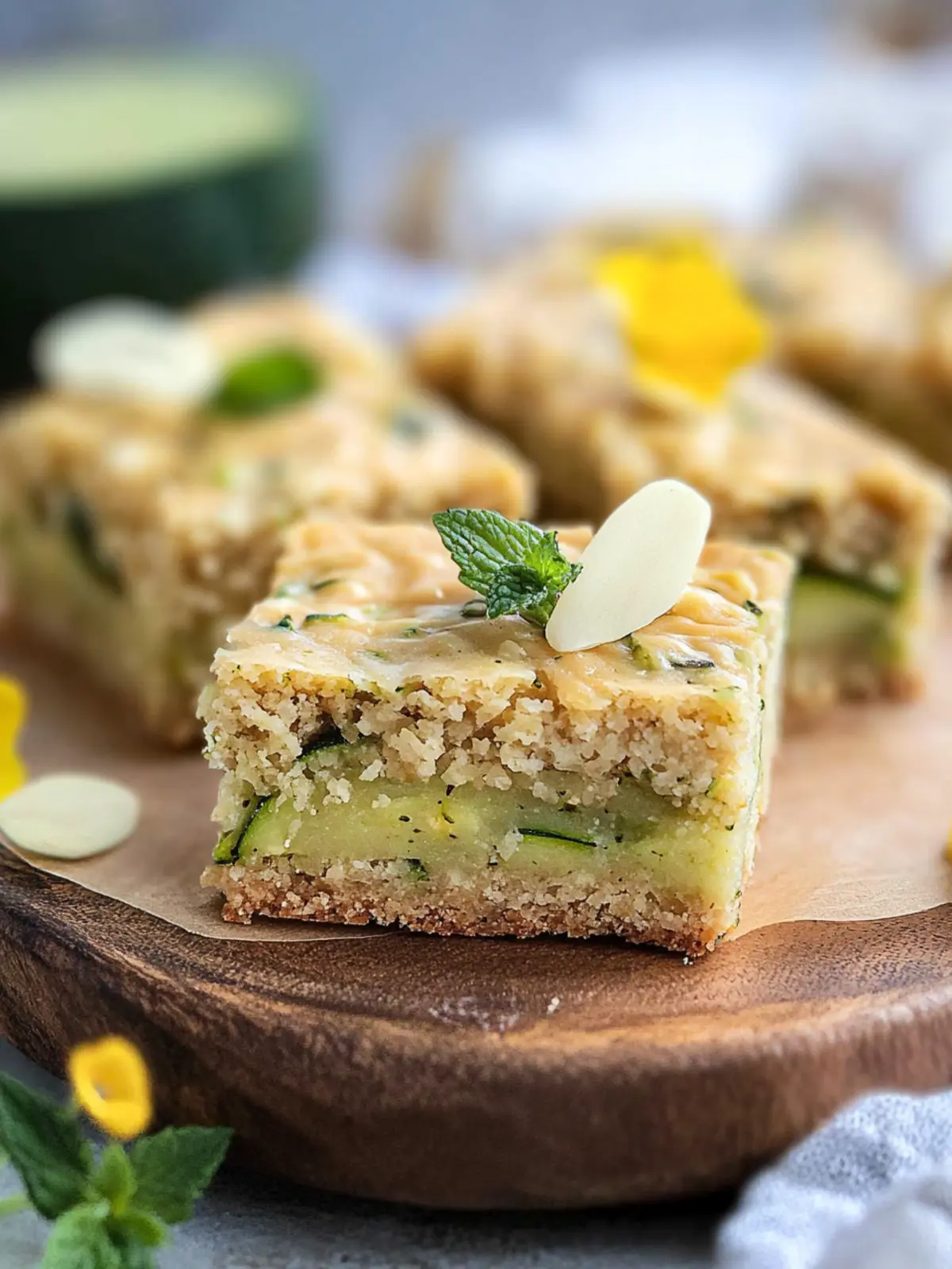 Irresistible Keto Zucchini Bars for Delicious Health