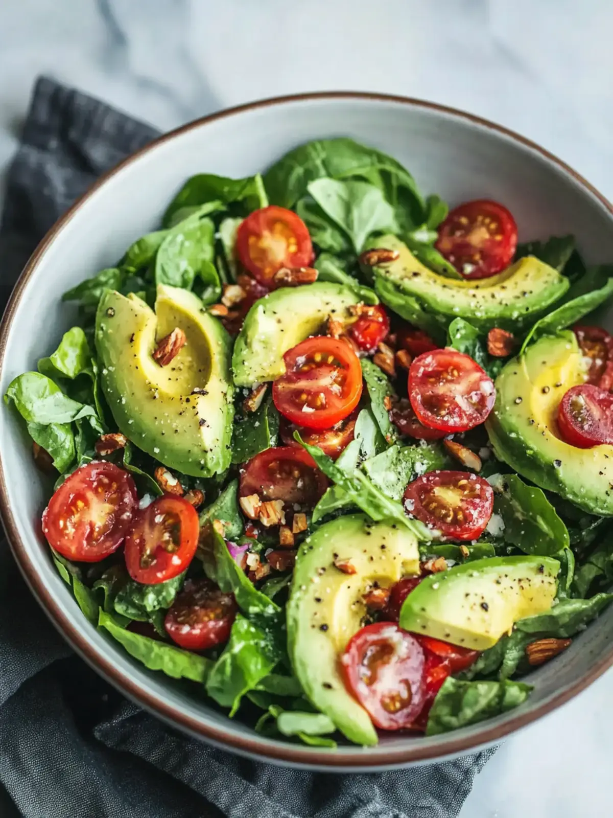 Juicy Spring Salad with Avocado