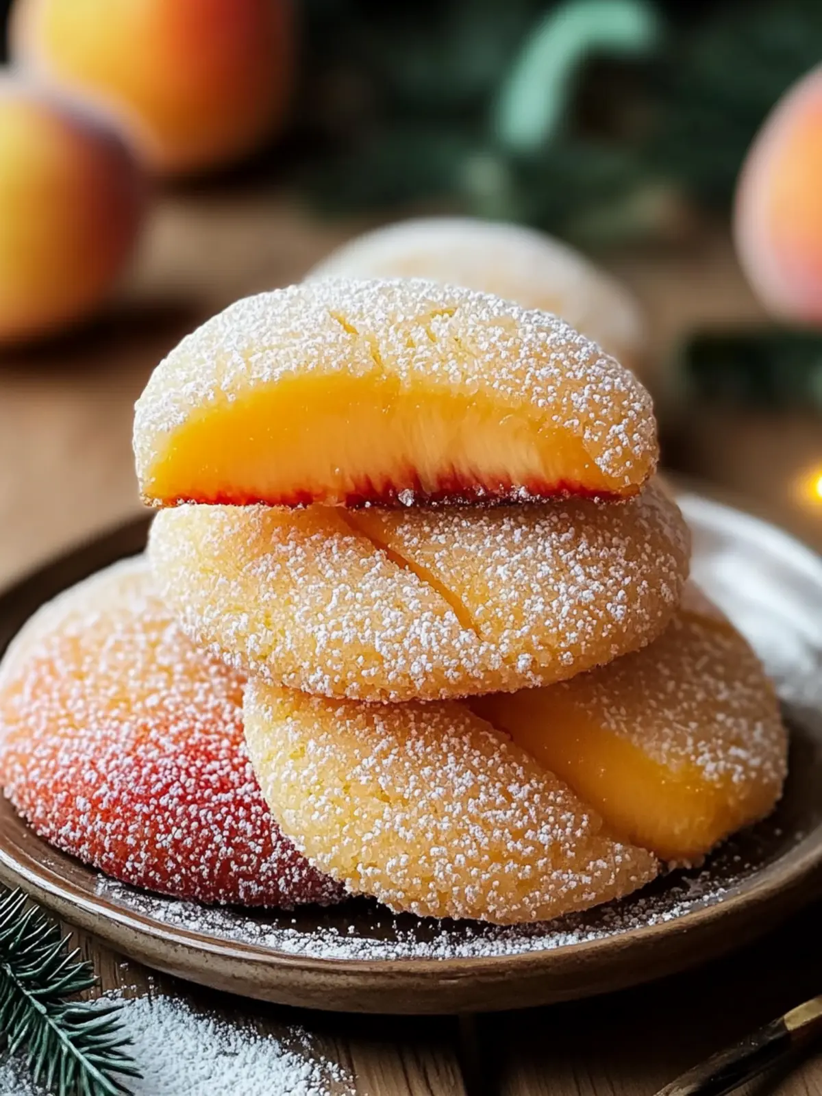 Italian Peach Cookies