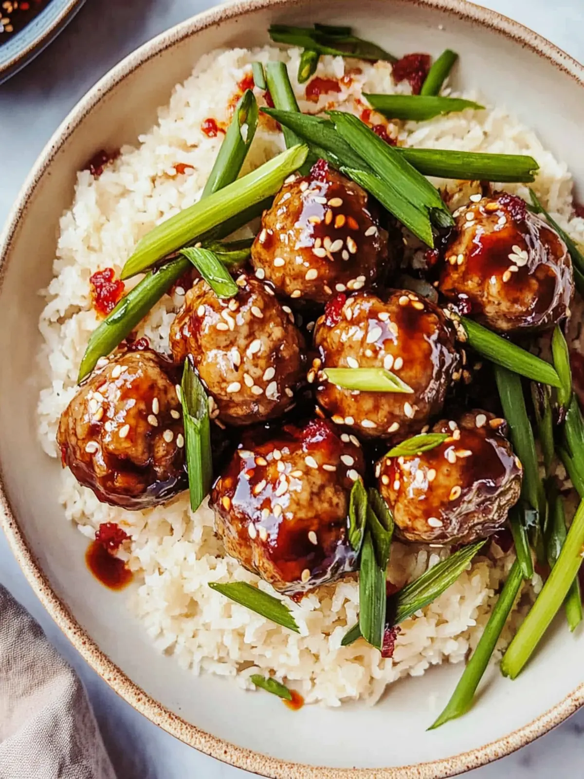Firecracker Meatballs