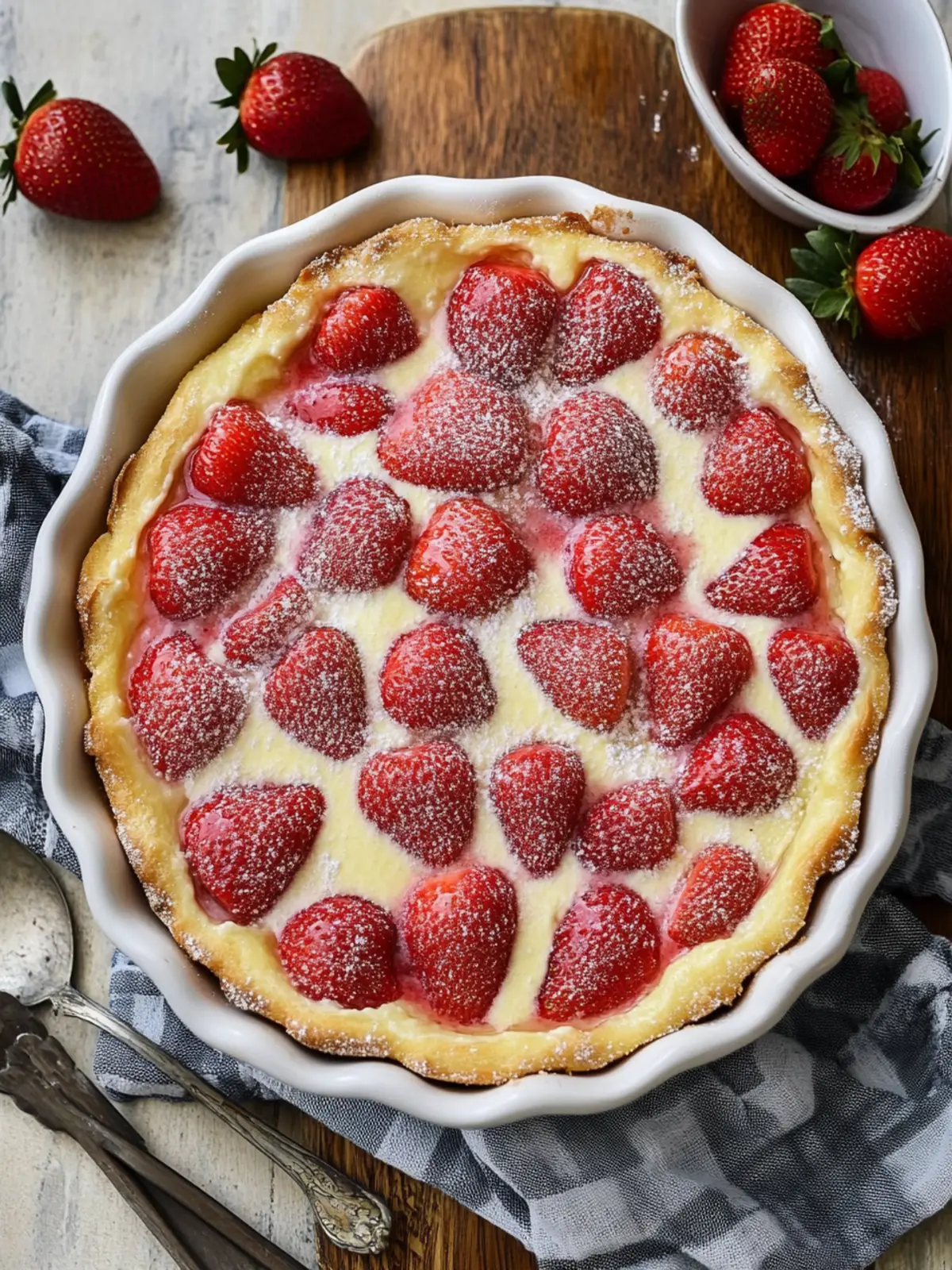 Strawberry Flaugnarde