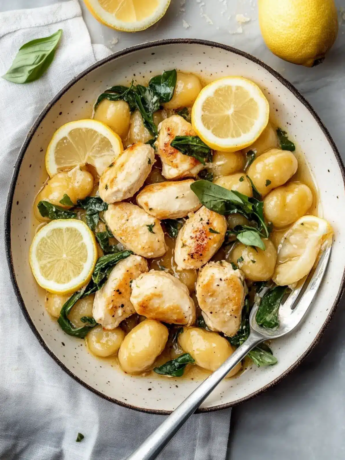 Lemon Chicken Gnocchi