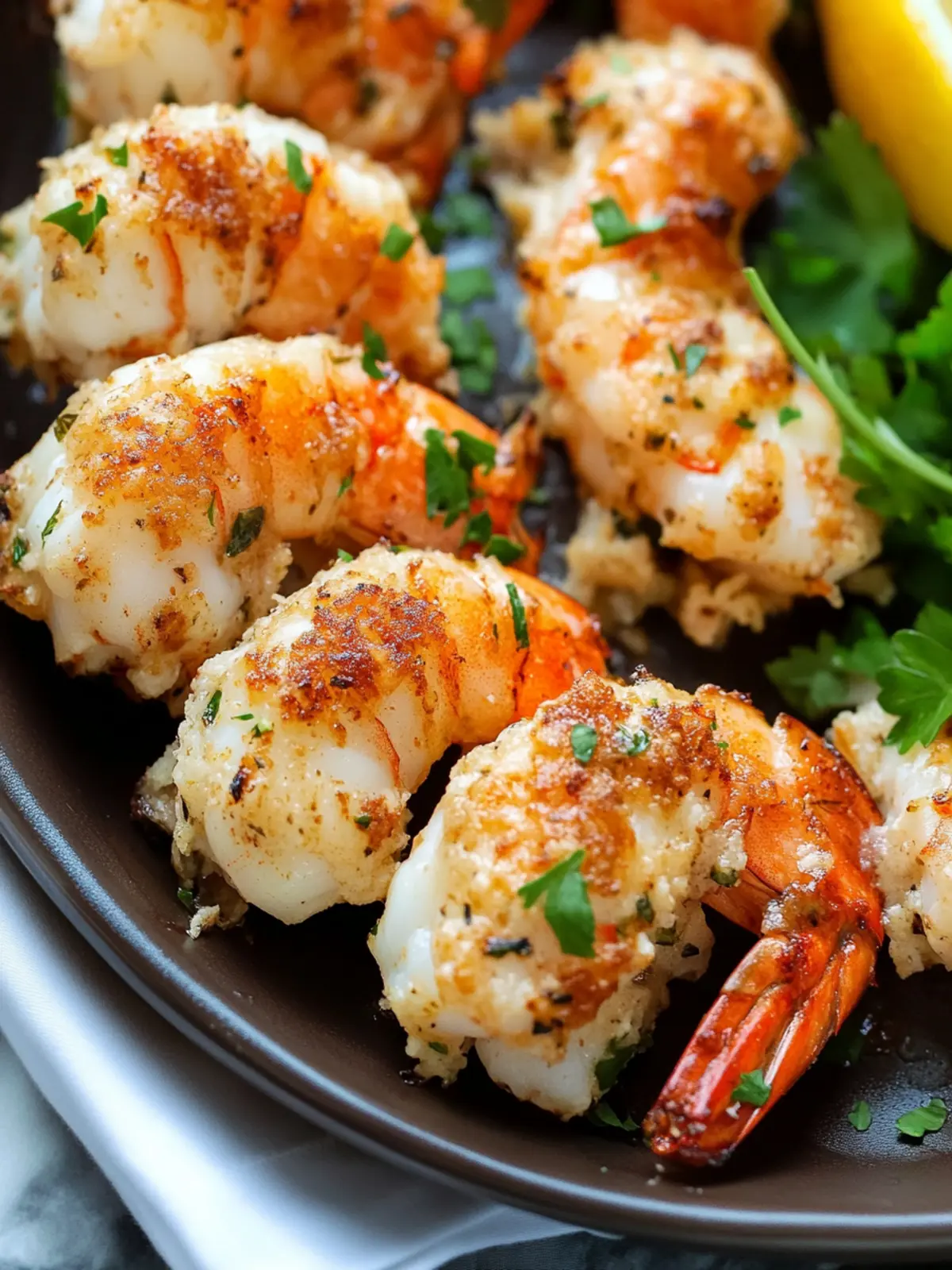 Baked Jumbo Stuffed Shrimp
