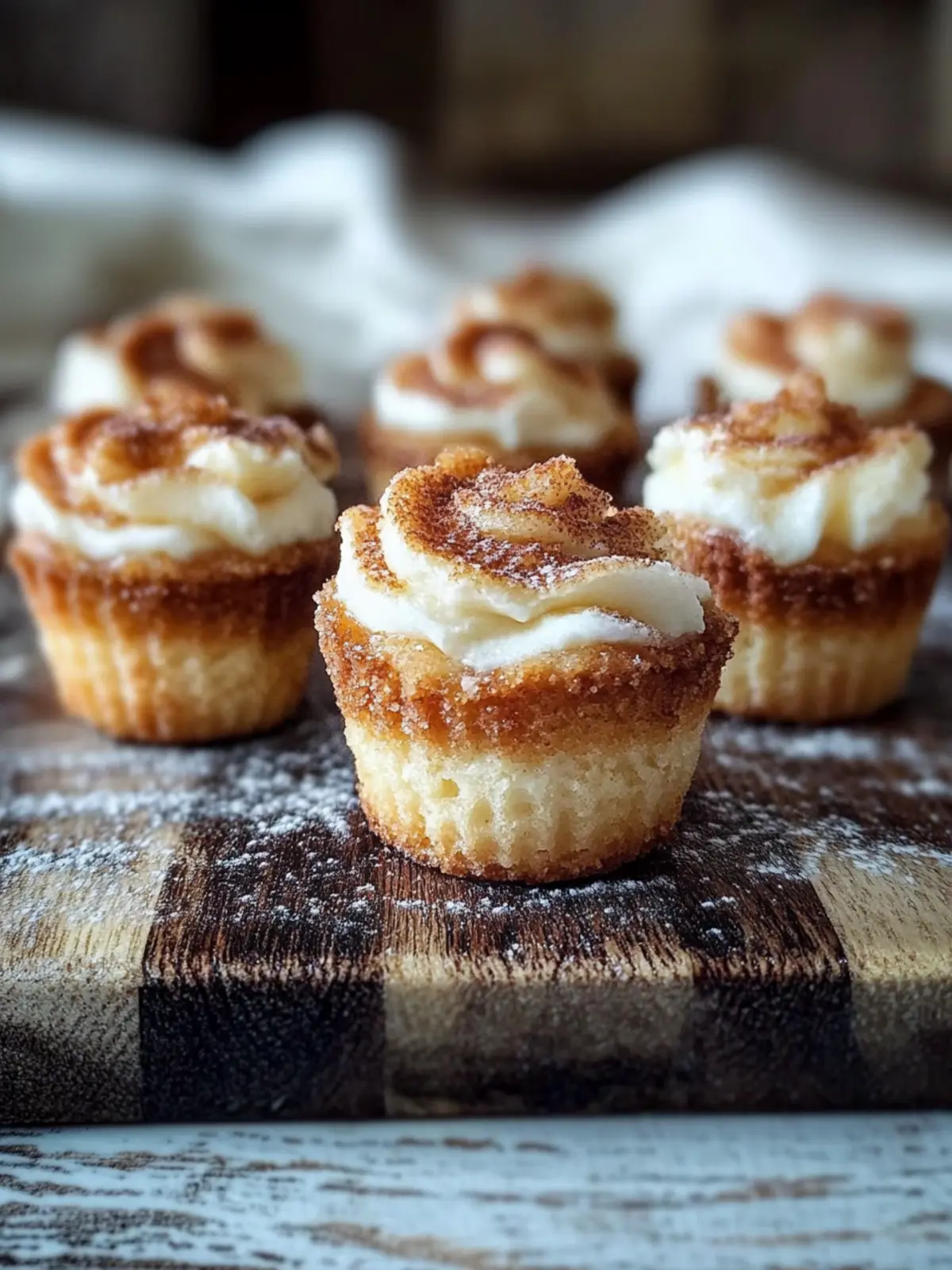 Churro Cheesecake Bites