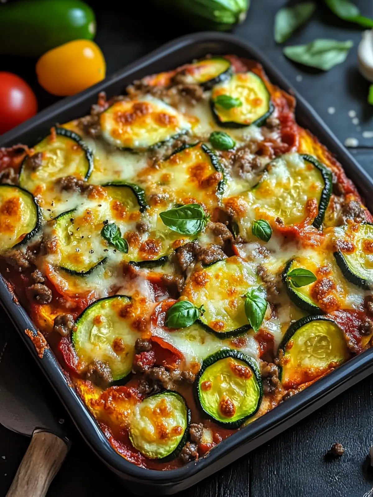 Zucchini Pizza Casserole