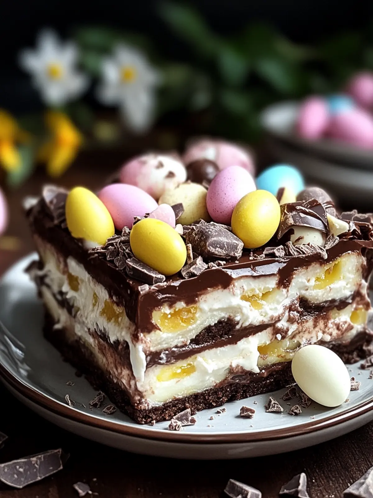 Easter Chocolate Lasagna