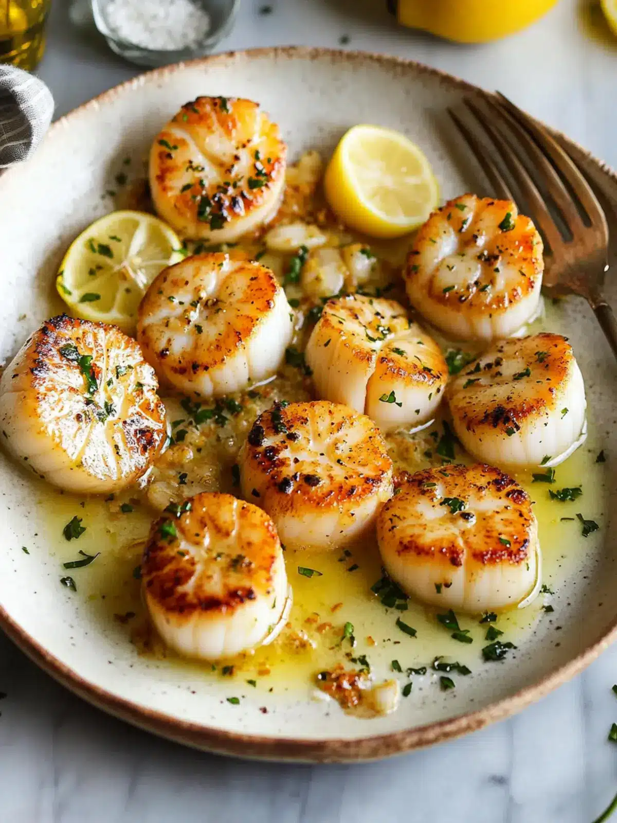 Lemon Butter Scallops