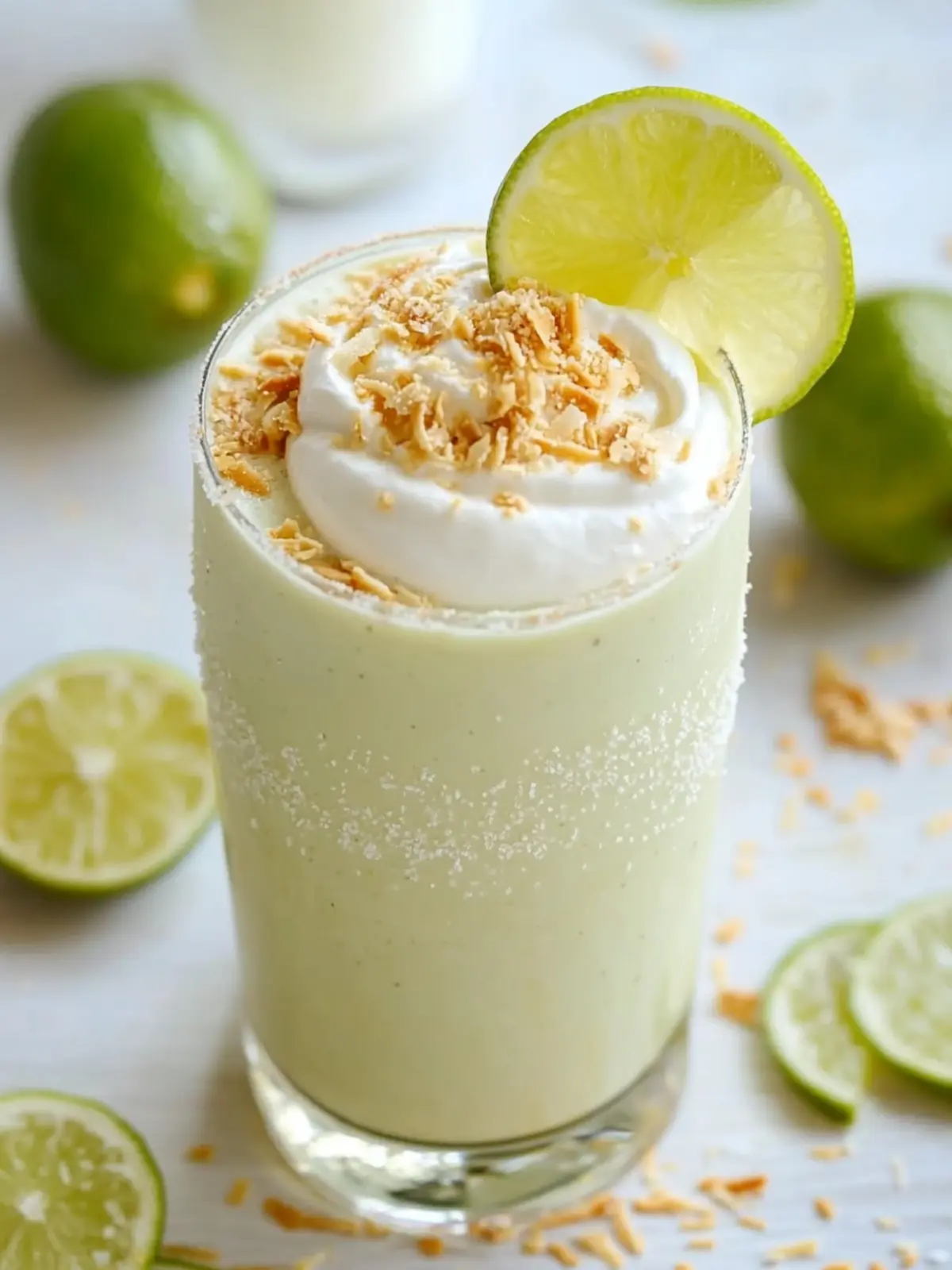 Coconut Key Lime Pie Smoothie