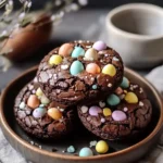 Easter Egg Brownie Cookies