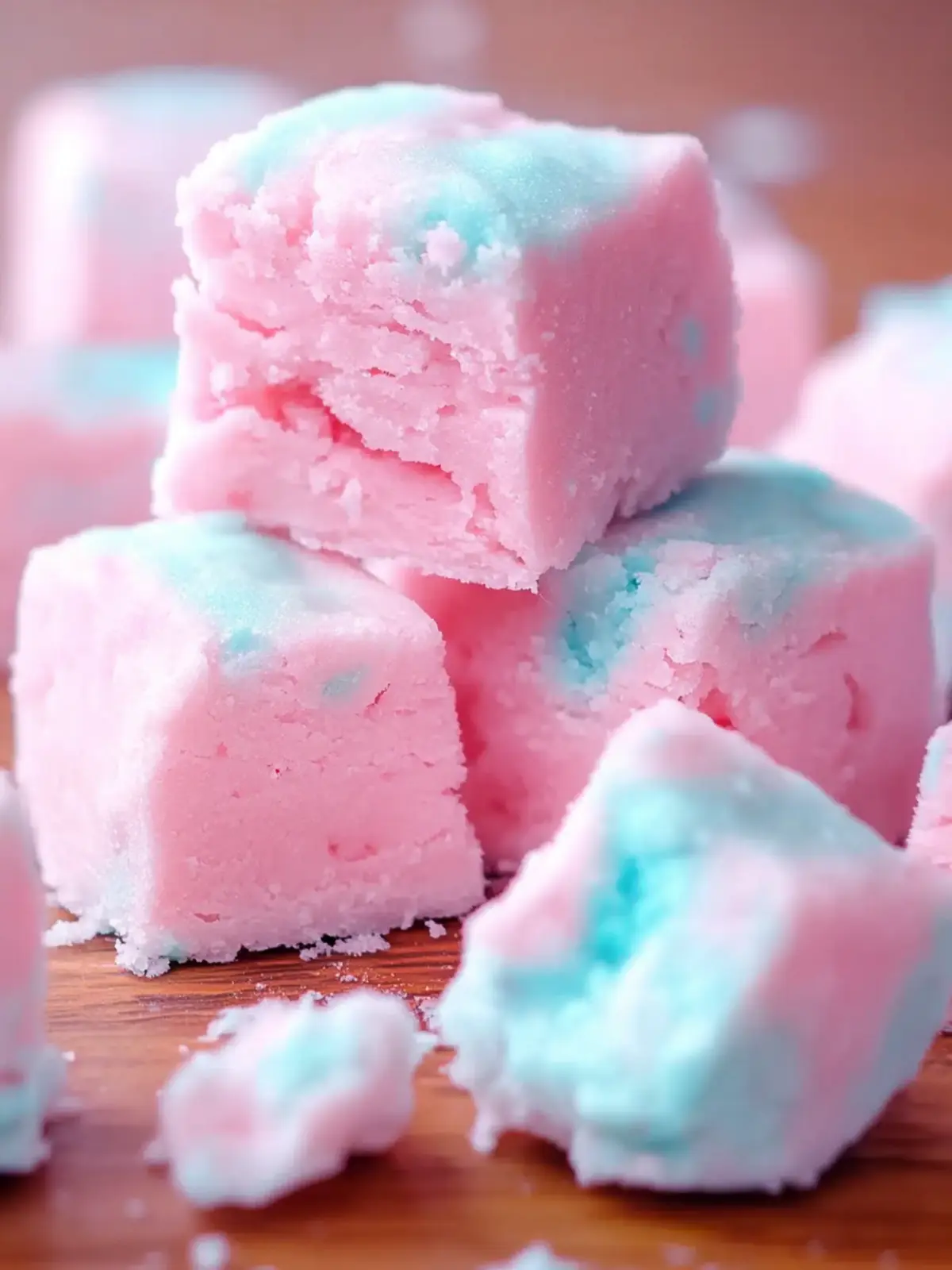Cotton Candy Fudge