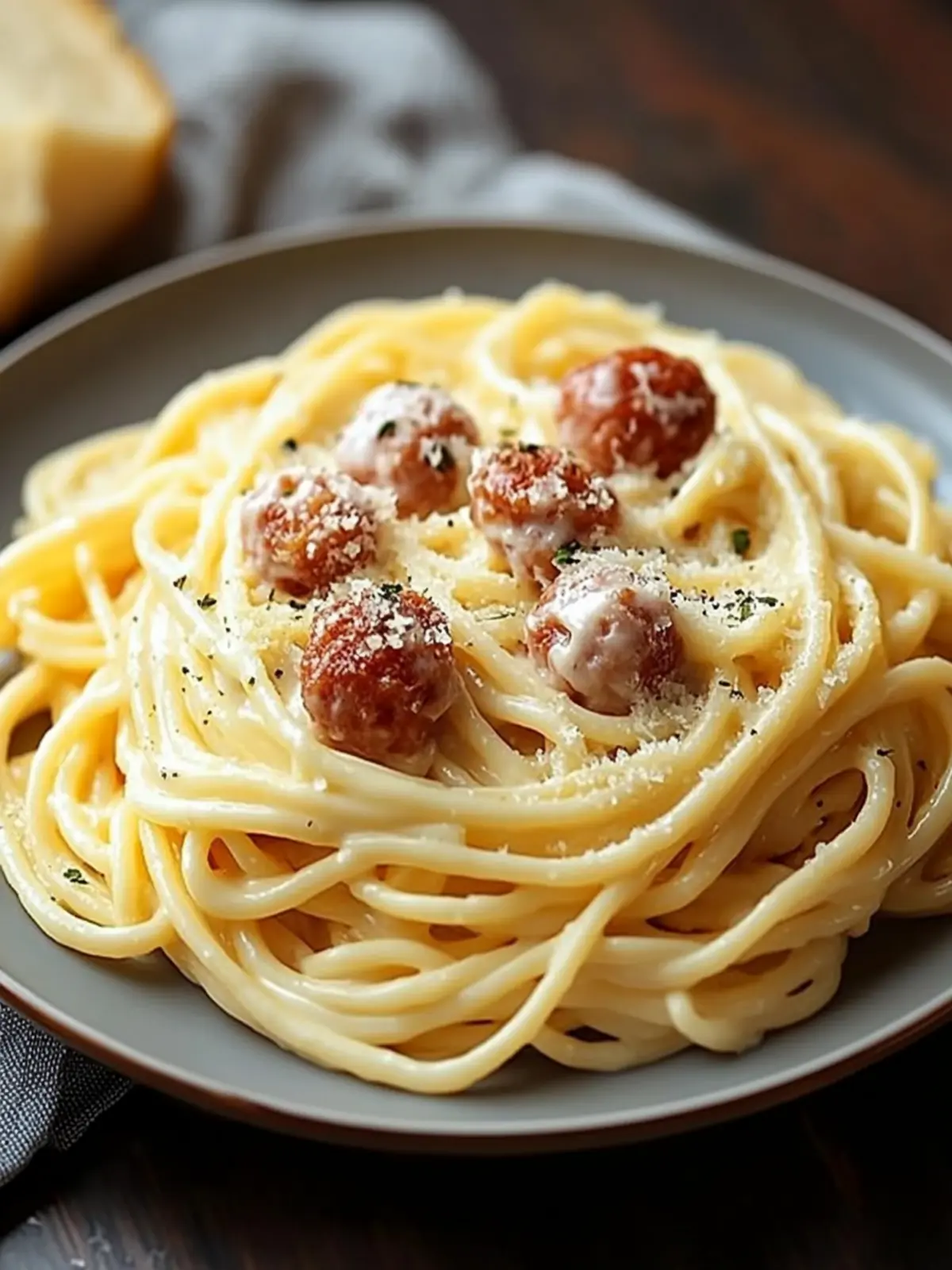 Creamy Spaghetti Alfredo