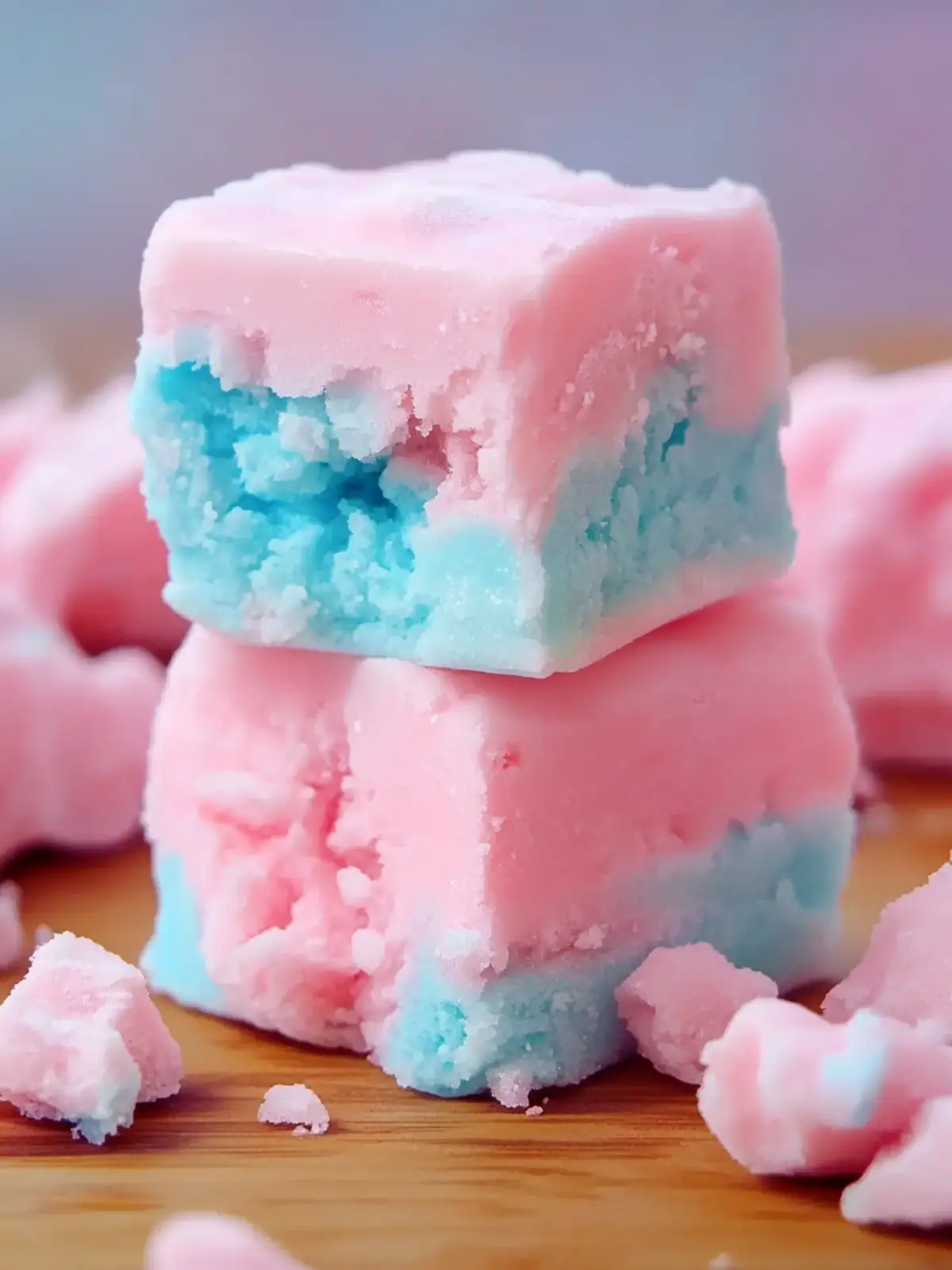 Cotton Candy Fudge