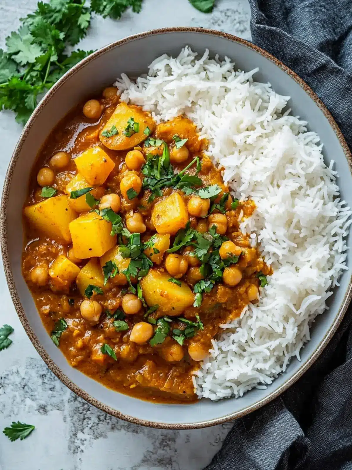 Chickpea and Potato Curry
