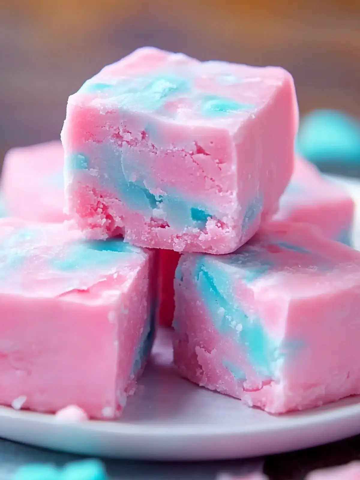 Cotton Candy Fudge