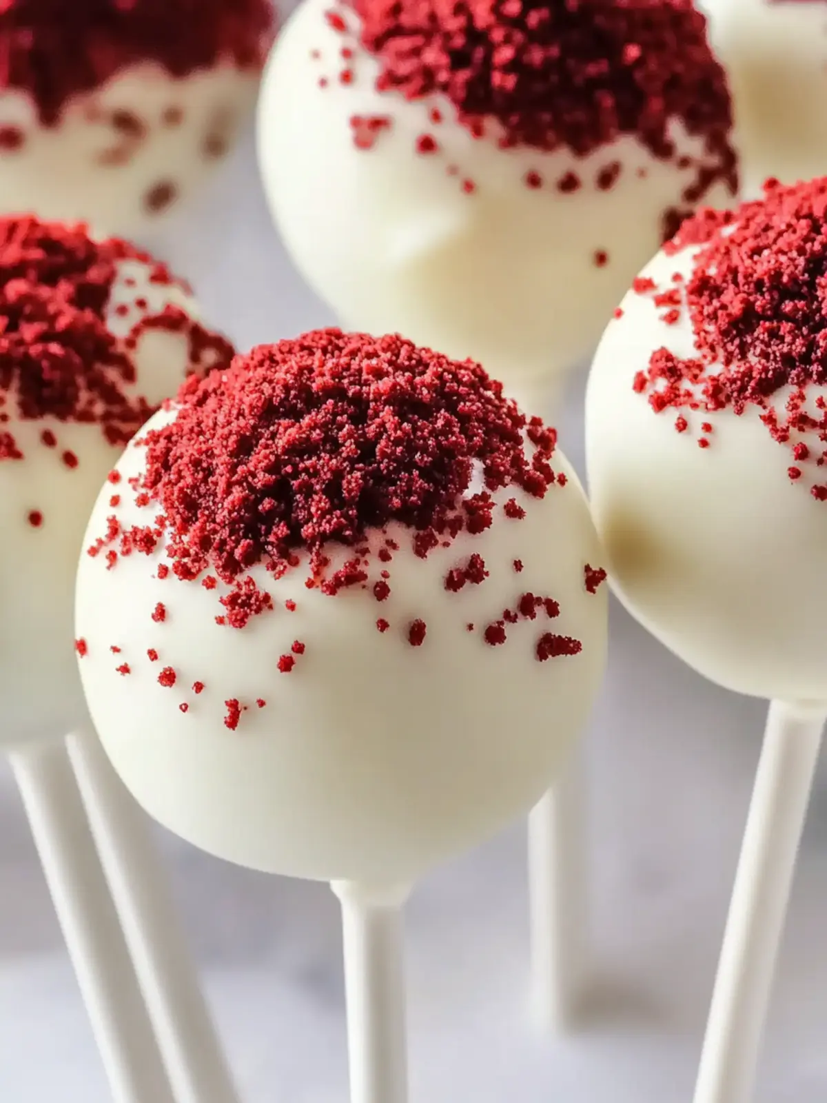 Red Velvet Cake Pops