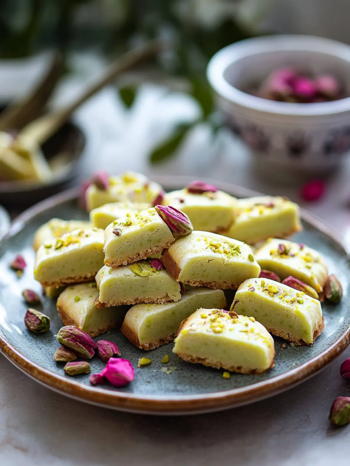Pistache koekjes