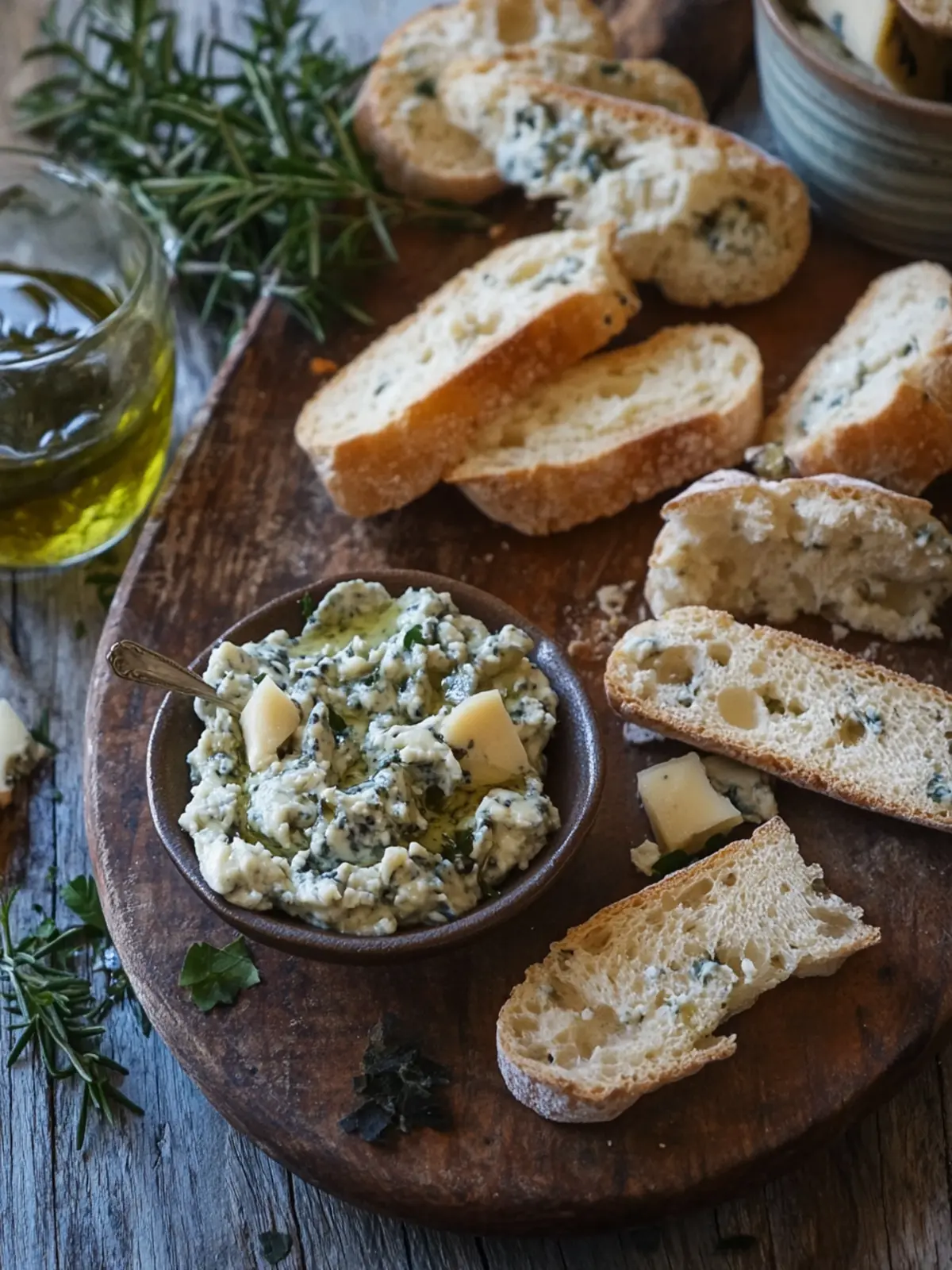 Blue Cheese and Sherry Spread