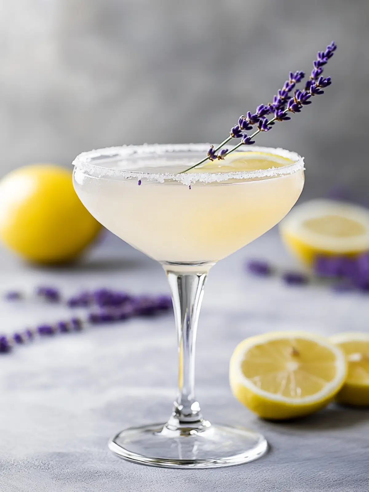 Lavender Lemon Drop Martini