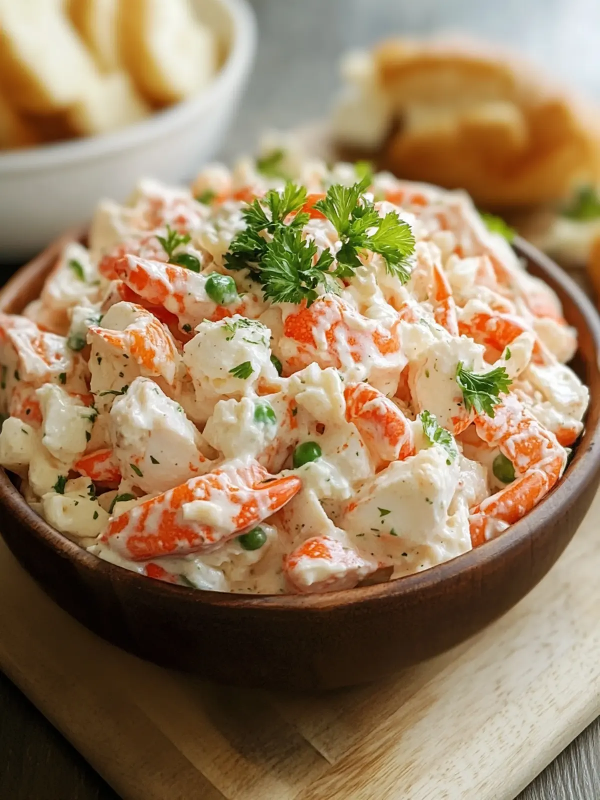 Paula Deen Crab Salad