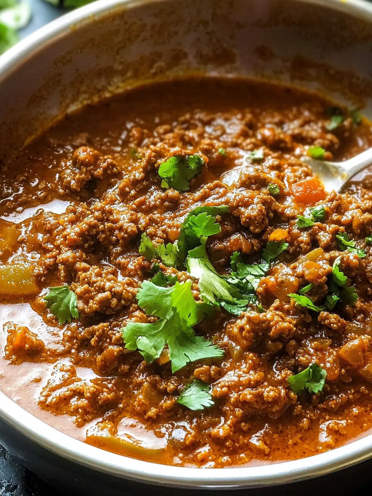 Indian Ground Beef Curry