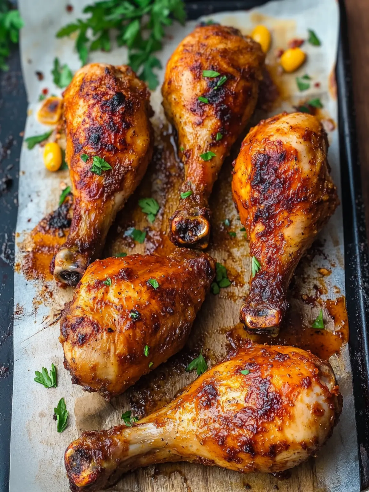 Crispy Baked Chicken Drumsticks