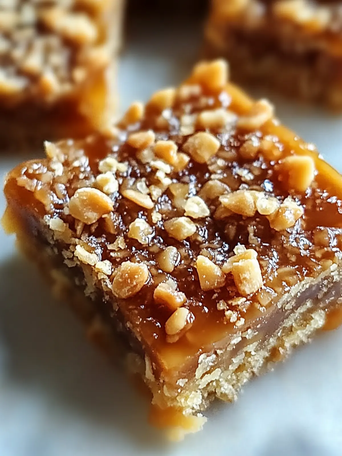 Caramel Crush Bars