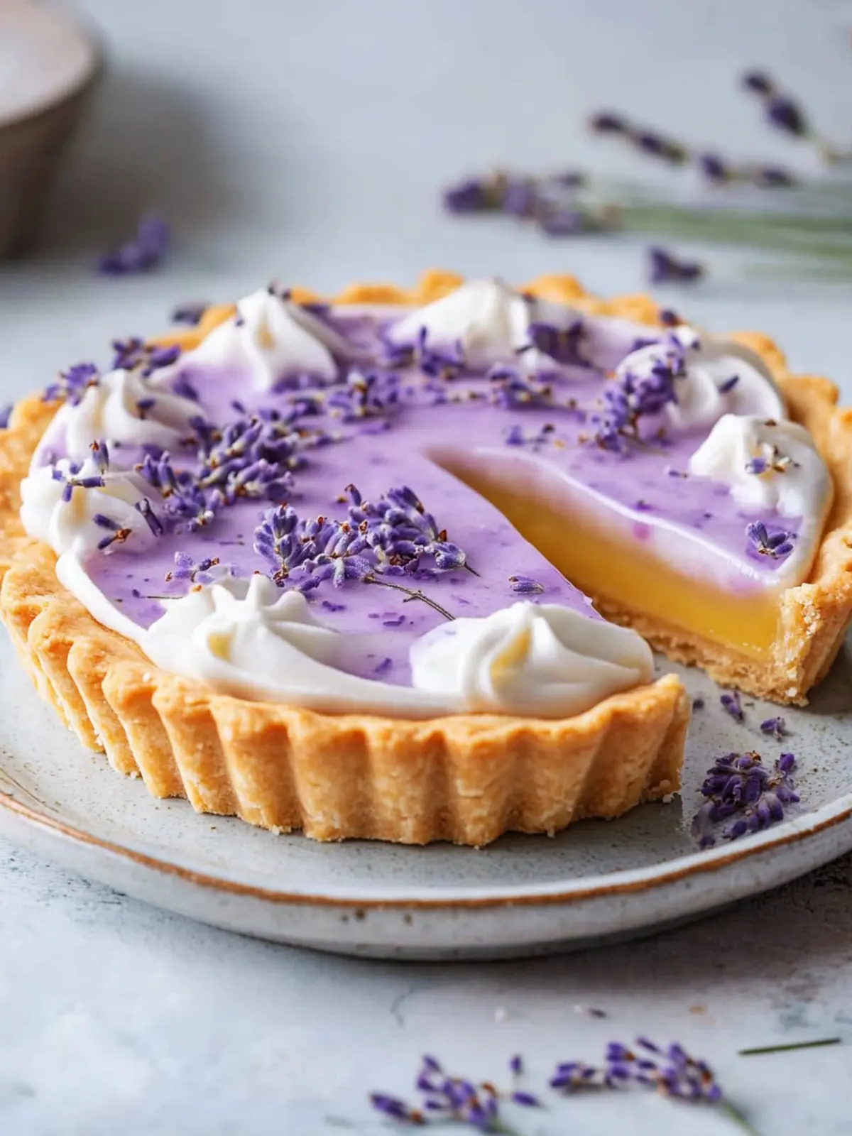 Lavender Dream Tart