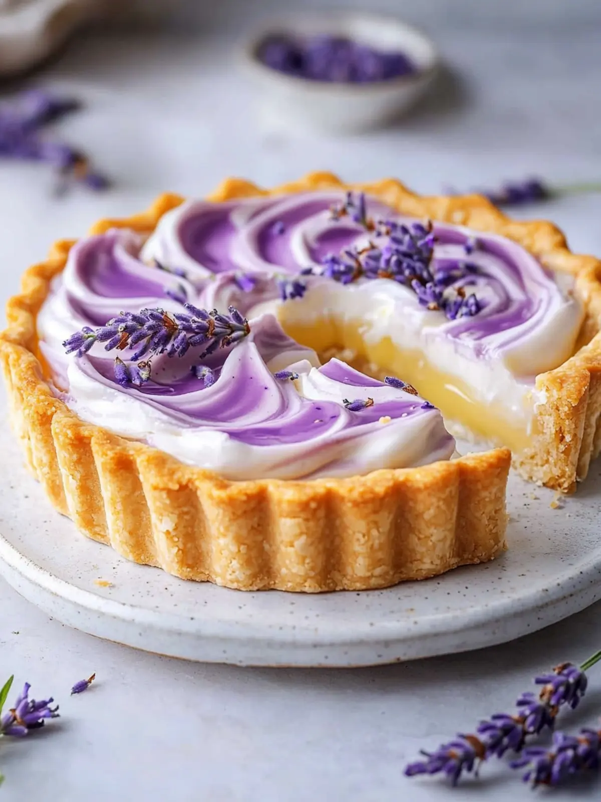 Lavender Dream Tart