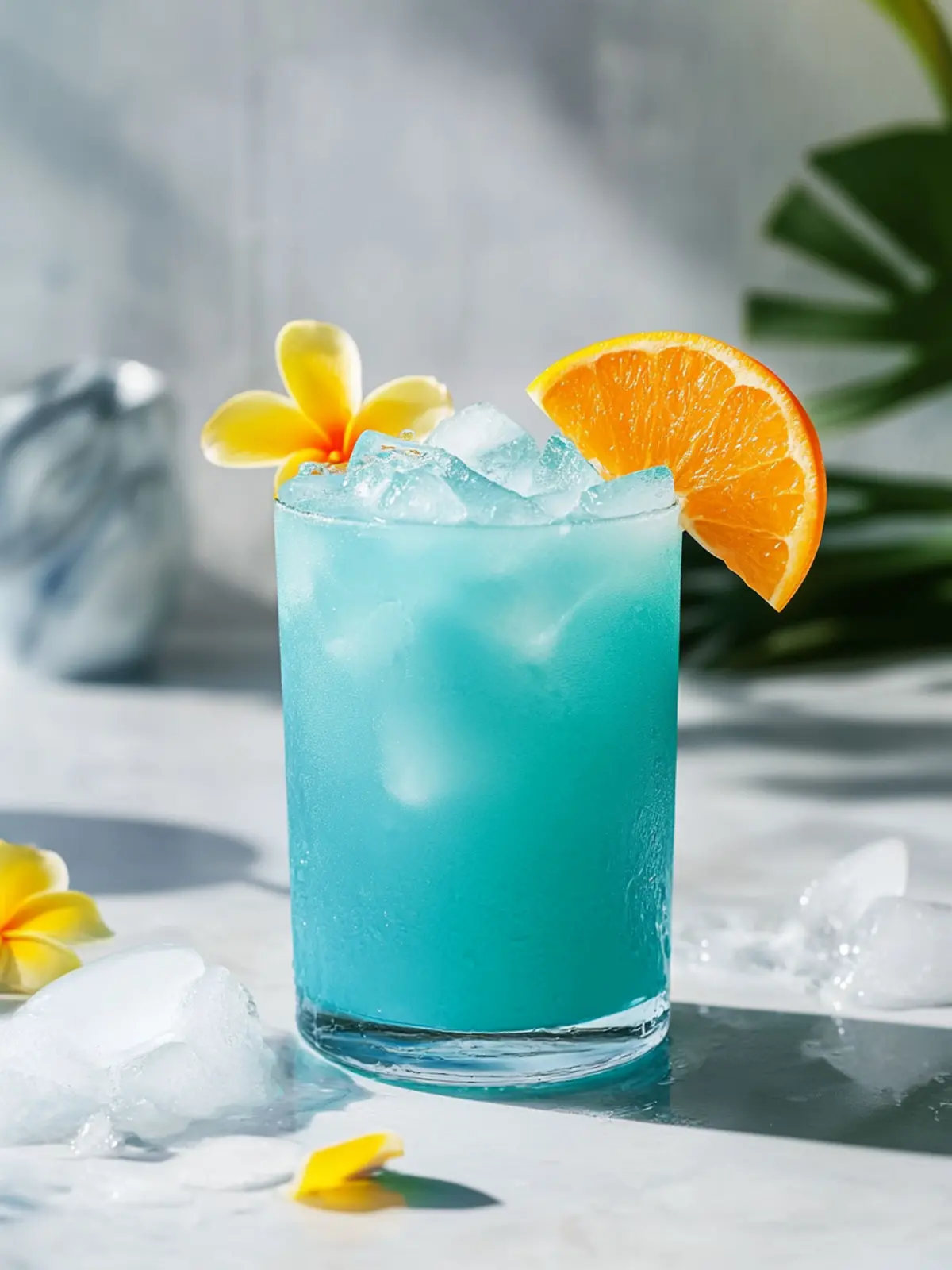 Blue Hawaiian Mocktail