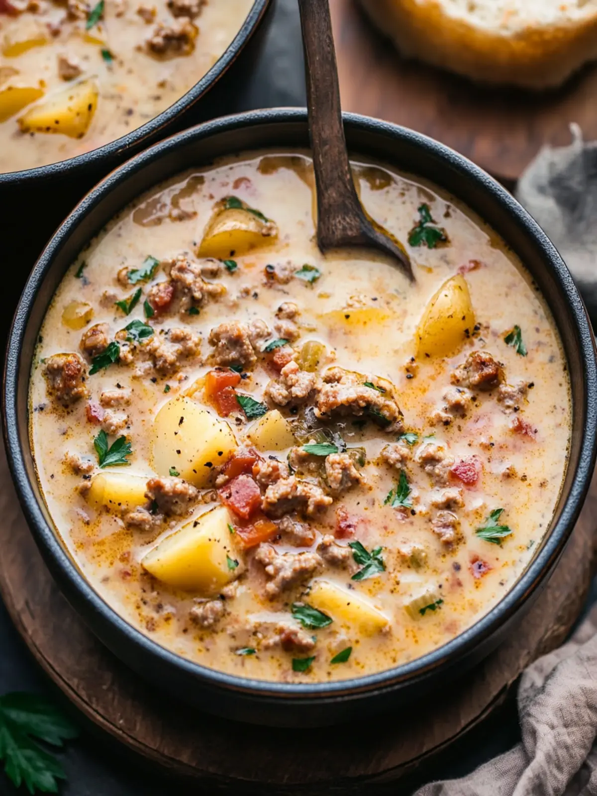 Tuscan Sausage and Potato Soup