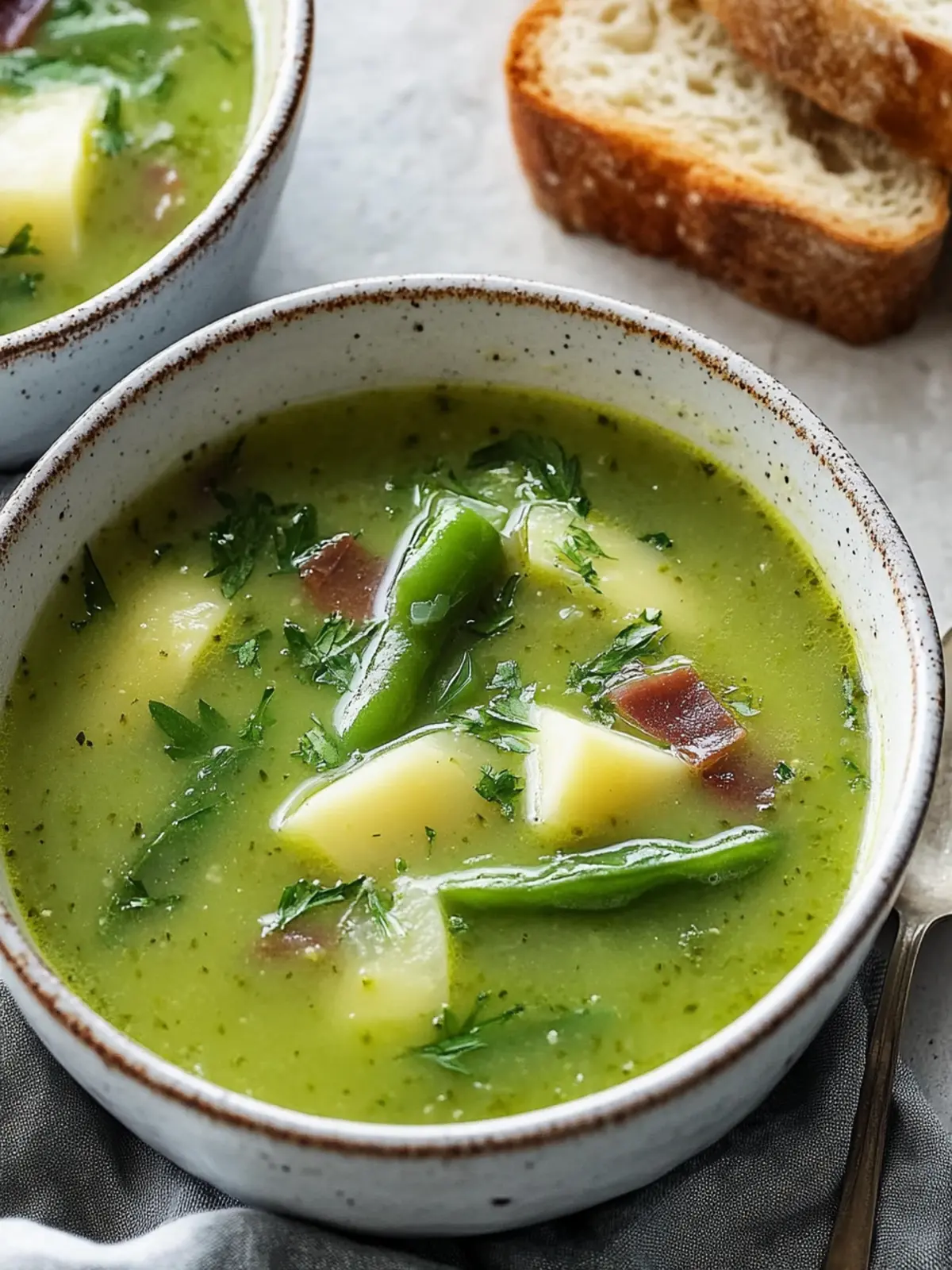 Hearty German Green Bean Soup