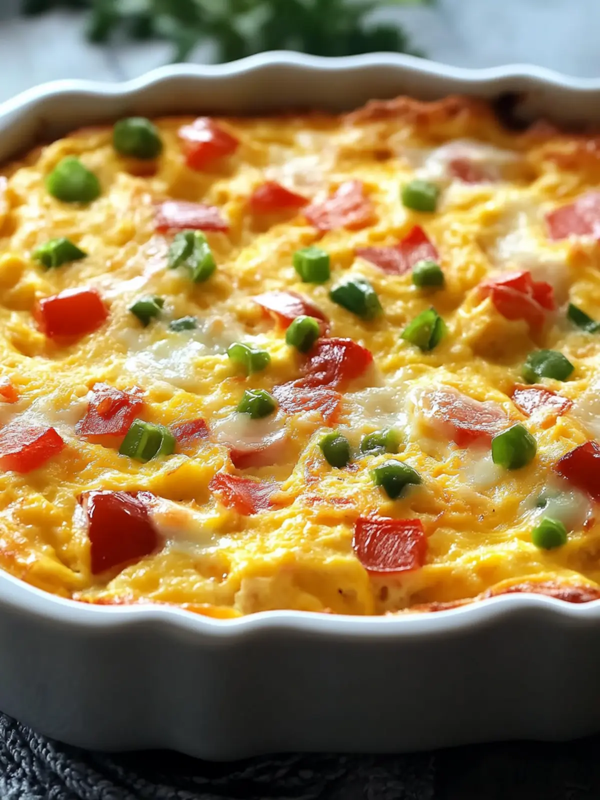 Denver Omelet Egg Bake